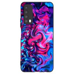 Fekete szilikon tok az alábbi mobiltelefonokra Huawei P Smart 2021 - Redlight