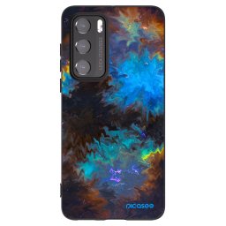 Fekete szilikon tok az alábbi mobiltelefonokra Huawei P40 - Space
