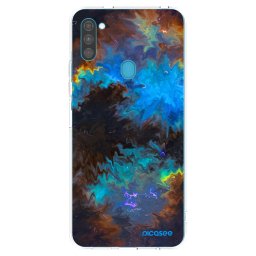 Átlátszó szilikon tok az alábbi mobiltelefonokra Samsung Galaxy M11 - Space