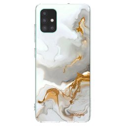 Átlátszó szilikon tok az alábbi mobiltelefonokra Samsung Galaxy M51 M515F - Her