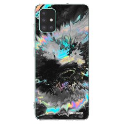 Átlátszó szilikon tok az alábbi mobiltelefonokra Samsung Galaxy M51 M515F - Magnetic