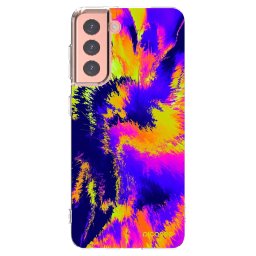 Átlátszó szilikon tok az alábbi mobiltelefonokra Samsung Galaxy S21 5G G991B - Burn