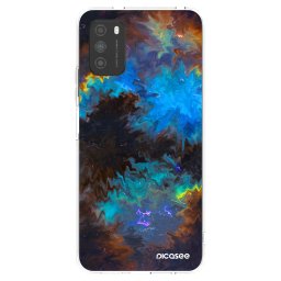 Átlátszó szilikon tok az alábbi mobiltelefonokra Xiaomi Poco M3 - Space