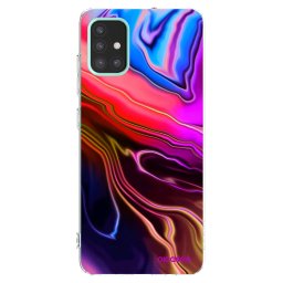 Átlátszó szilikon tok az alábbi mobiltelefonokra Samsung Galaxy M31s - Electric