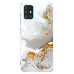 Átlátszó szilikon tok az alábbi mobiltelefonokra Samsung Galaxy M31s - Her
