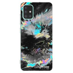 Átlátszó szilikon tok az alábbi mobiltelefonokra Samsung Galaxy M31s - Magnetic