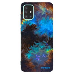 Átlátszó szilikon tok az alábbi mobiltelefonokra Samsung Galaxy M31s - Space