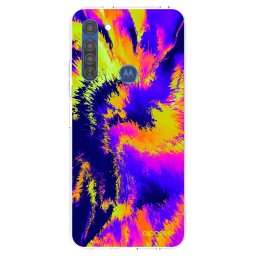 Átlátszó szilikon tok az alábbi mobiltelefonokra Motorola Moto G8 - Burn