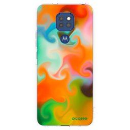 Átlátszó szilikon tok az alábbi mobiltelefonokra Motorola Moto G9 Play - Juice