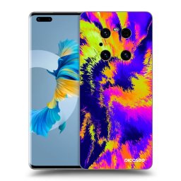 Átlátszó szilikon tok az alábbi mobiltelefonokra Huawei Mate 40 Pro - Burn