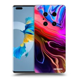 Átlátszó szilikon tok az alábbi mobiltelefonokra Huawei Mate 40 Pro - Electric