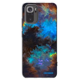 Átlátszó szilikon tok az alábbi mobiltelefonokra Xiaomi Redmi Note 10 - Space
