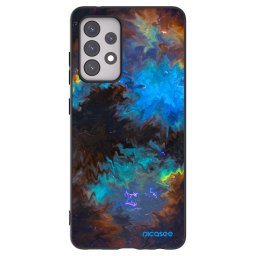Fekete szilikon tok az alábbi mobiltelefonokra Samsung Galaxy A52 5G A525F - Space