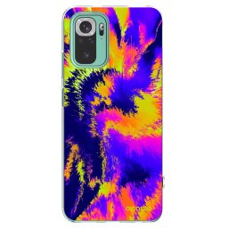 Átlátszó szilikon tok az alábbi mobiltelefonokra Xiaomi Redmi Note 10 Pro - Burn