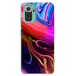 Átlátszó szilikon tok az alábbi mobiltelefonokra Xiaomi Redmi Note 10 Pro - Electric
