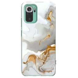 Átlátszó szilikon tok az alábbi mobiltelefonokra Xiaomi Redmi Note 10 Pro - Her