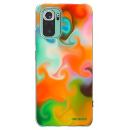 Átlátszó szilikon tok az alábbi mobiltelefonokra Xiaomi Redmi Note 10 Pro - Juice