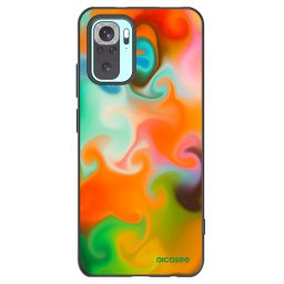 Fekete szilikon tok az alábbi mobiltelefonokra Xiaomi Redmi Note 10 Pro - Juice