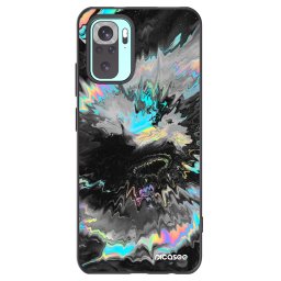 Fekete szilikon tok az alábbi mobiltelefonokra Xiaomi Redmi Note 10 Pro - Magnetic