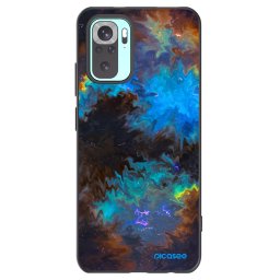 Fekete szilikon tok az alábbi mobiltelefonokra Xiaomi Redmi Note 10 Pro - Space