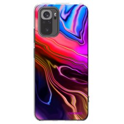 Átlátszó szilikon tok az alábbi mobiltelefonokra Xiaomi Redmi Note 10S - Electric