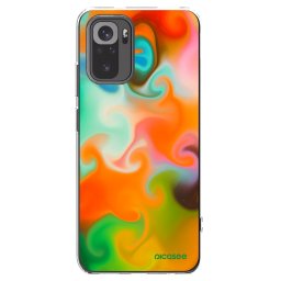 Átlátszó szilikon tok az alábbi mobiltelefonokra Xiaomi Redmi Note 10S - Juice