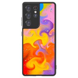 ULTIMATE CASE Samsung Galaxy S21 Ultra 5G G998B - készülékre - Bubbles