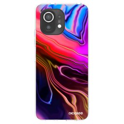 Átlátszó szilikon tok az alábbi mobiltelefonokra Xiaomi Mi 11 - Electric