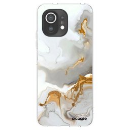 Átlátszó szilikon tok az alábbi mobiltelefonokra Xiaomi Mi 11 - Her