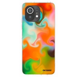 Átlátszó szilikon tok az alábbi mobiltelefonokra Xiaomi Mi 11 - Juice