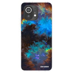 Átlátszó szilikon tok az alábbi mobiltelefonokra Xiaomi Mi 11 - Space