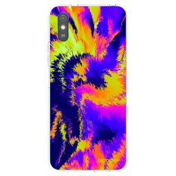 Átlátszó szilikon tok az alábbi mobiltelefonokra Xiaomi Redmi 9AT - Burn
