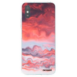 Átlátszó szilikon tok az alábbi mobiltelefonokra Xiaomi Redmi 9AT - Sunset