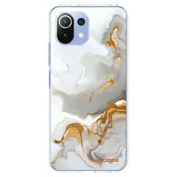 Átlátszó szilikon tok az alábbi mobiltelefonokra Xiaomi Mi 11 Lite - Her