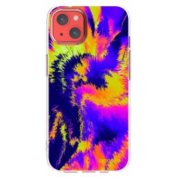 Átlátszó szilikon tok az alábbi mobiltelefonokra Apple iPhone 13 - Burn