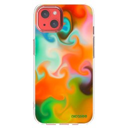 Átlátszó szilikon tok az alábbi mobiltelefonokra Apple iPhone 13 - Juice