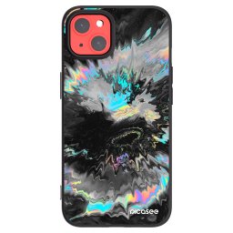 Fekete szilikon tok az alábbi mobiltelefonokra Apple iPhone 13 - Magnetic