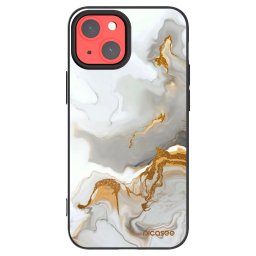 Fekete szilikon tok az alábbi mobiltelefonokra Apple iPhone 13 mini - Her