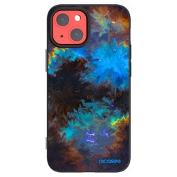 Fekete szilikon tok az alábbi mobiltelefonokra Apple iPhone 13 mini - Space