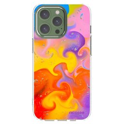 Átlátszó szilikon tok az alábbi mobiltelefonokra Apple iPhone 13 Pro - Bubbles