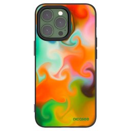 Fekete szilikon tok az alábbi mobiltelefonokra Apple iPhone 13 Pro - Juice