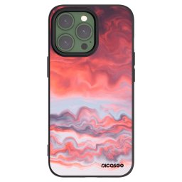 Fekete szilikon tok az alábbi mobiltelefonokra Apple iPhone 13 Pro - Sunset