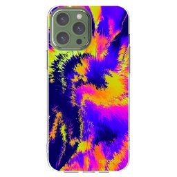Átlátszó szilikon tok az alábbi mobiltelefonokra Apple iPhone 13 Pro Max - Burn