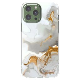 Átlátszó szilikon tok az alábbi mobiltelefonokra Apple iPhone 13 Pro Max - Her