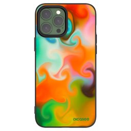 Fekete szilikon tok az alábbi mobiltelefonokra Apple iPhone 13 Pro Max - Juice
