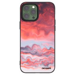 Fekete szilikon tok az alábbi mobiltelefonokra Apple iPhone 13 Pro Max - Sunset