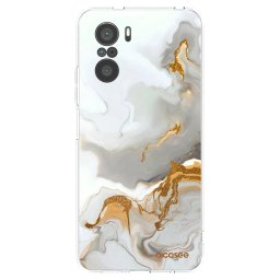 Átlátszó szilikon tok az alábbi mobiltelefonokra Xiaomi Poco F3 - Her