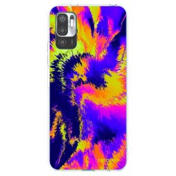 Átlátszó szilikon tok az alábbi mobiltelefonokra Xiaomi Redmi Note 10 5G - Burn
