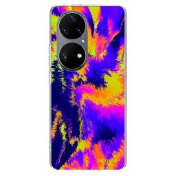 Átlátszó szilikon tok az alábbi mobiltelefonokra Huawei P50 - Burn