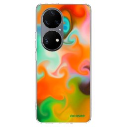 Átlátszó szilikon tok az alábbi mobiltelefonokra Huawei P50 - Juice